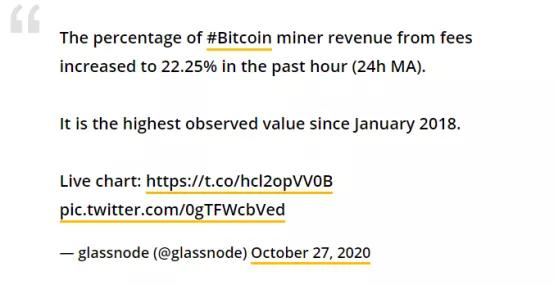 资料图：比特币交易费用三天内增长近两倍1