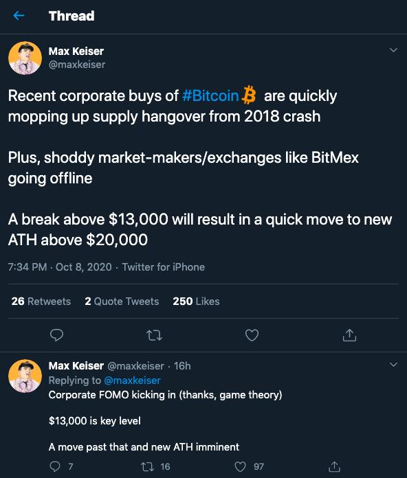 报告 | 未来5年，90％的机构投资者预计将对比特币等加密资产进行更多的投资1