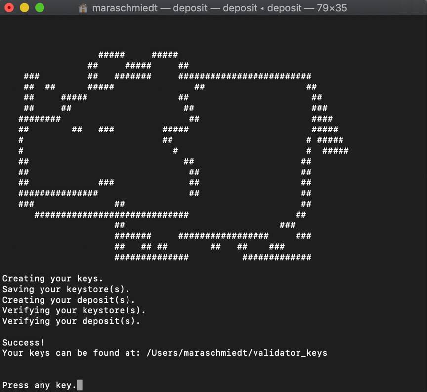 以太坊2.0押金合同来了。请保留此验证节点安装指南8