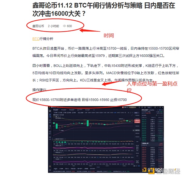 鑫哥论币 BTC 午间多单止盈提醒 多单斩获110个点