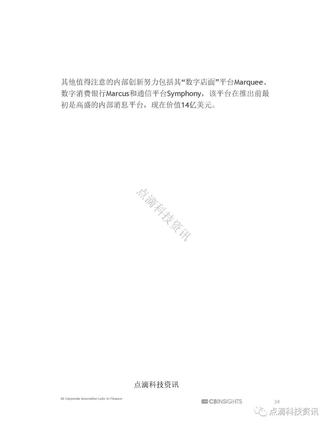 CB insight最新盘点全球40家知名金融科技创新实验室32