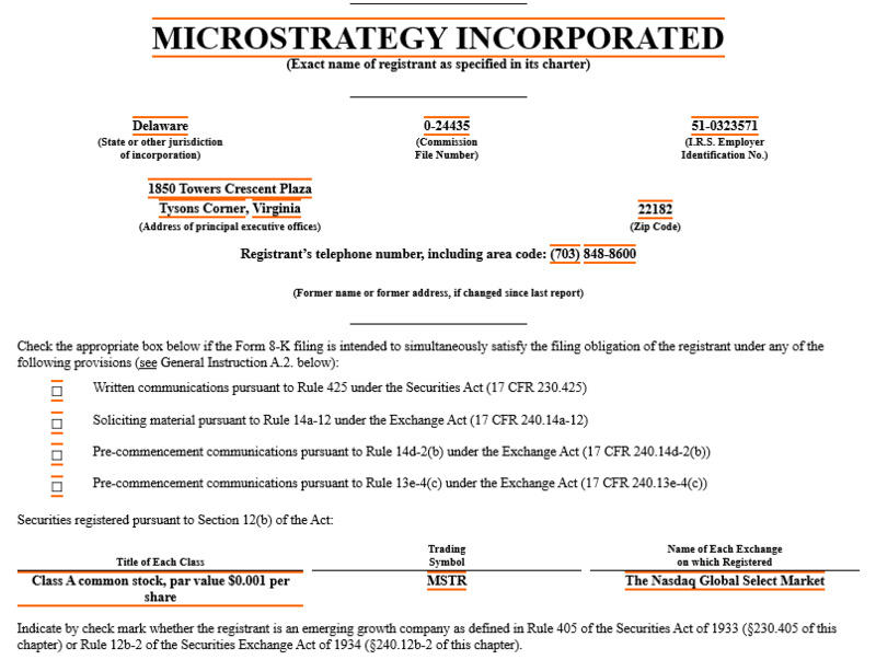 MicroStrategy增持5000万美元后，出售4亿债券投资比特币
