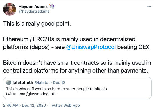 以太坊DEX正在争夺CEX市场份额2