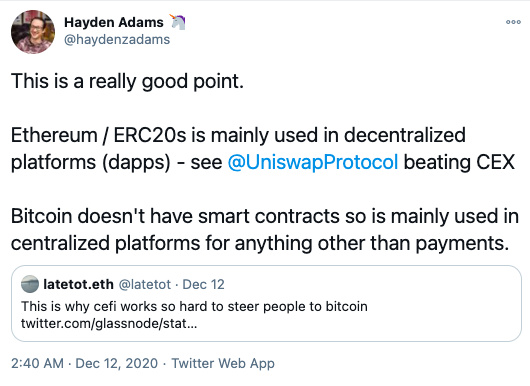 加密交易正在改变：CEX争夺比特币，DEX拿下以太坊3