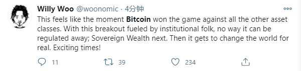 23800美元!比特币已经疯了,你想进入吗?听大人物的话(不断更新)4 23800美元!比特币已经疯了,你想进入吗?听大人物的话(不断更新)4