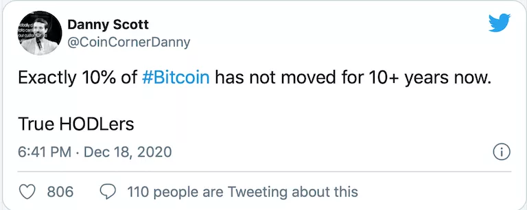 占总发行量10%的比特币已经10年没有动过了。他们的命运是什么？1