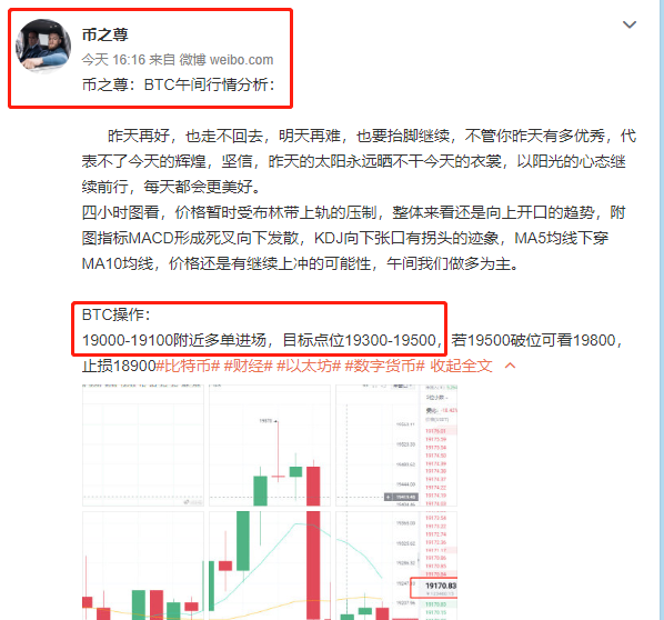 币之尊：午间分析+策略复盘