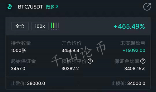 千山论币：1.17比特币BTC慢跌回踩，后续行情解读1