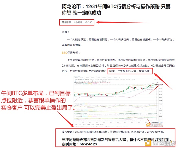 12/31btc多订单布局恭喜真正的仓库客户获得380点的完美利润。你想成功多久就成功多久
