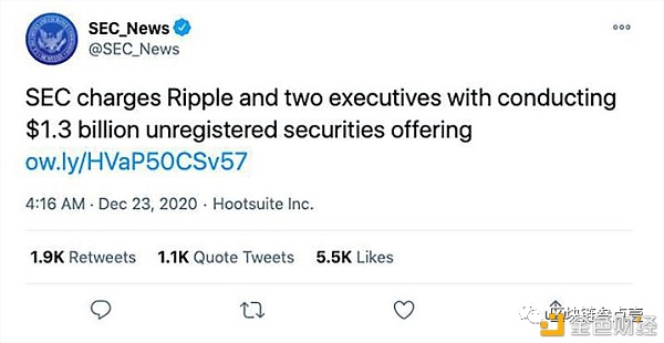 SEC何方神圣 为何能定瑞波生死？1