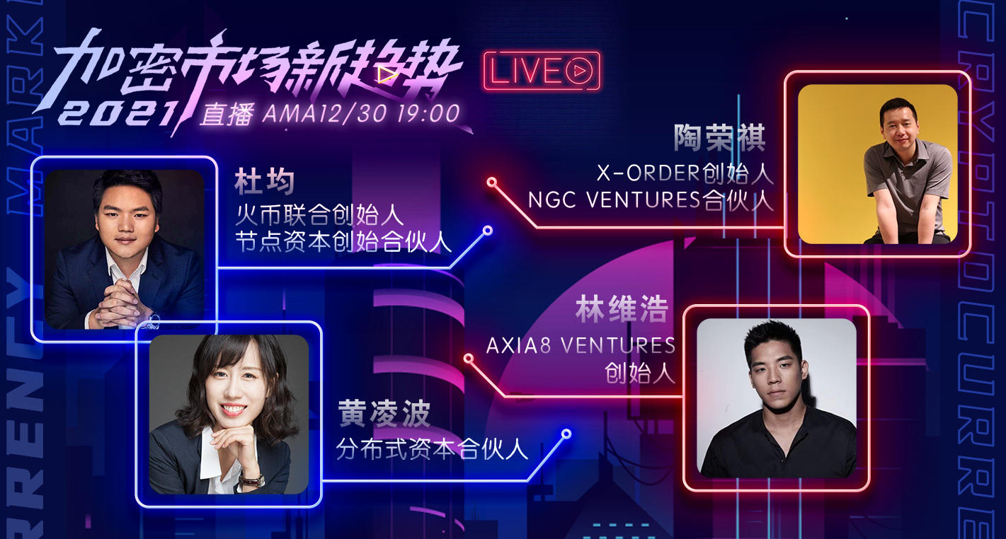 年终直播分享纪录:2021年加密投资新动向 年终直播分享纪录:2021年加密投资新动向