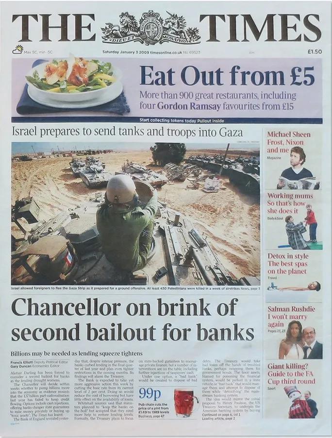 比特币的生日：中本在创世街区的隐藏信息1