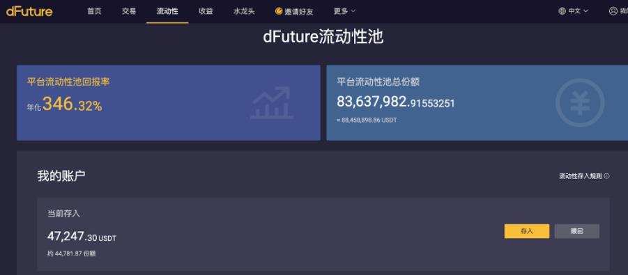 DeFi 衍生品平台 dFuture 测试版初体验：交易者与流动性提供者如何获利？3