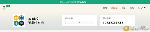 SFG（s.finance）流动性挖掘课程1