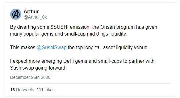 SushiSwap 推出新流动性激励计划,能否创造长尾繁荣?5 SushiSwap 推出新流动性激励计划,能否创造长尾繁荣?5