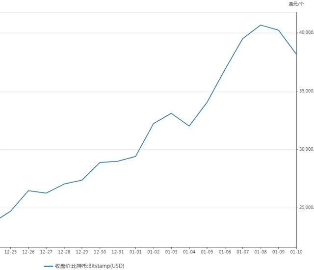 比特币的神奇一年：从60%下降到8倍增长