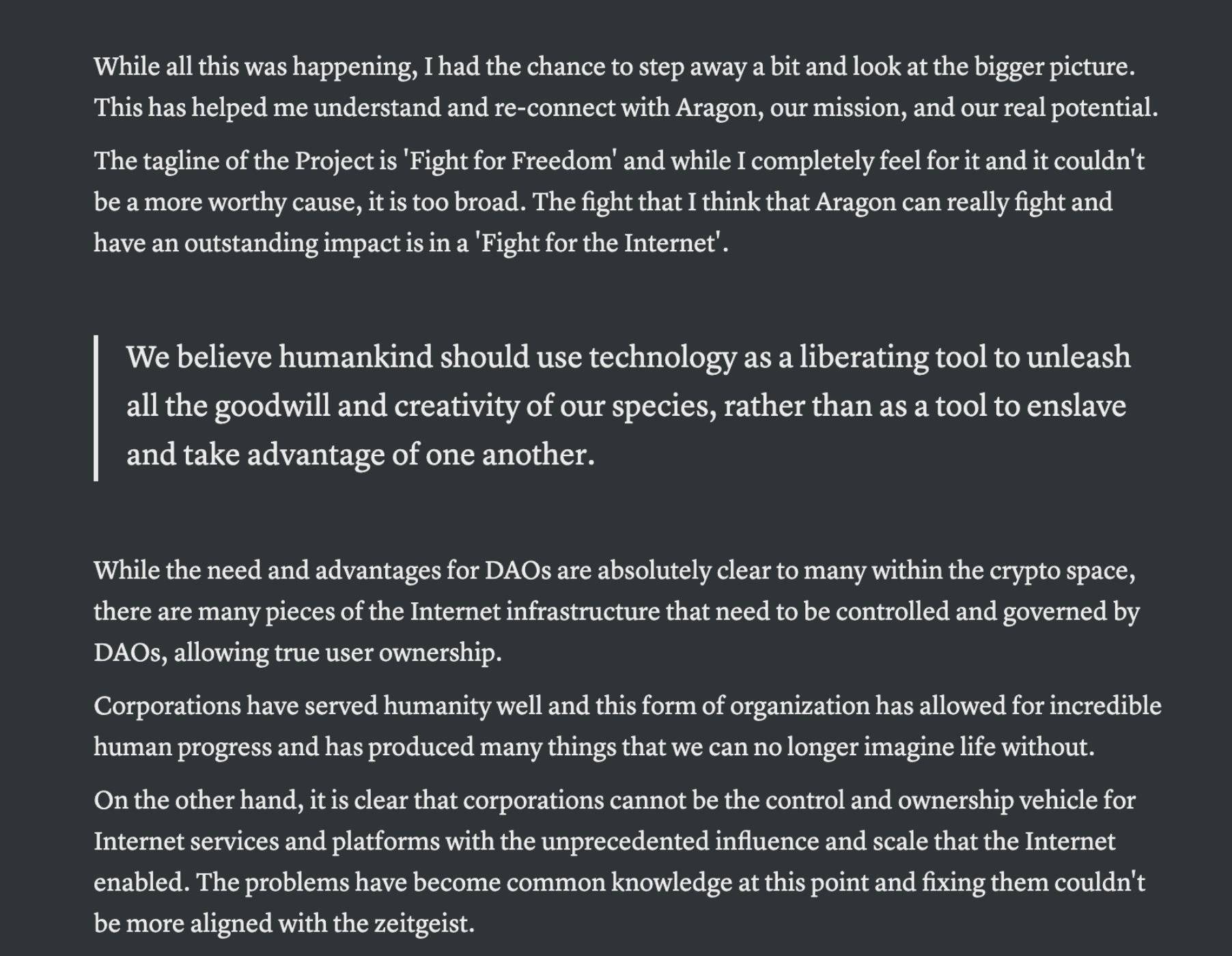 集体离职事件一周后：Aragon One首席执行官Jorge Izquierdo宣布辞职