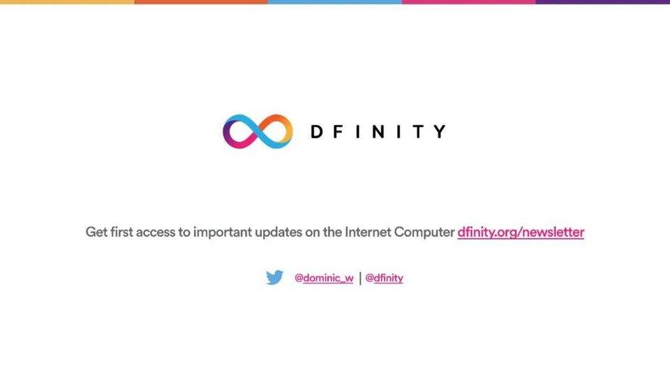 Dominic Williams 详述互联网计算机本质特征与 DFINITY 规划41