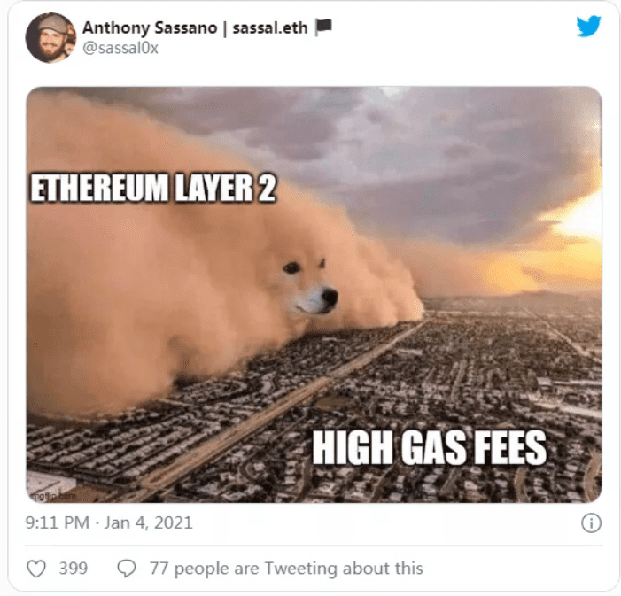 库存|将空投哪些eth tier 2解决方案？