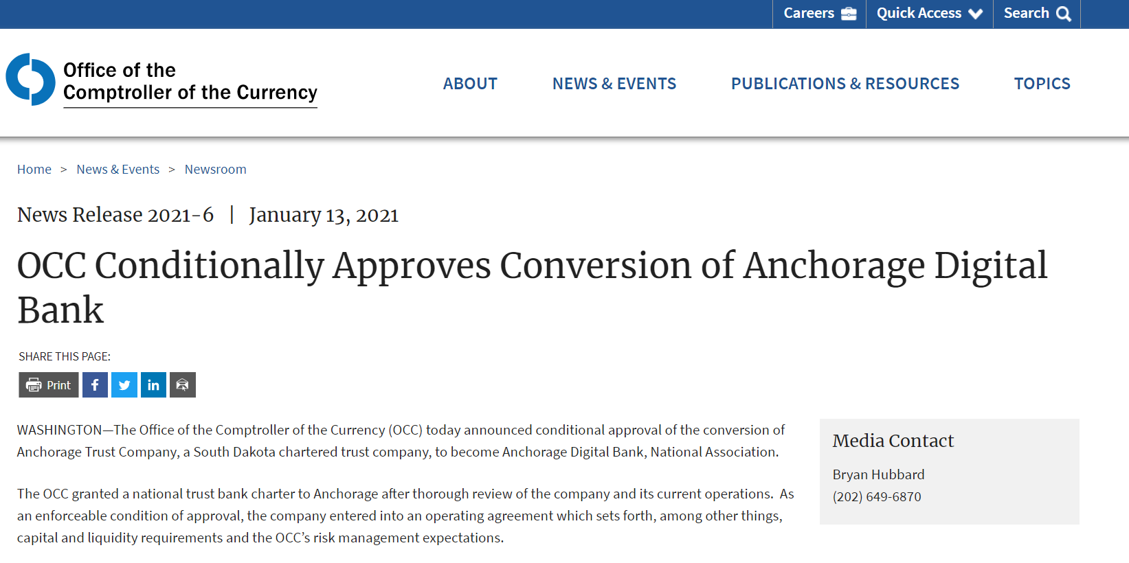 美国第一家加密银行诞生：加密世界和传统金融的边界更模糊了1