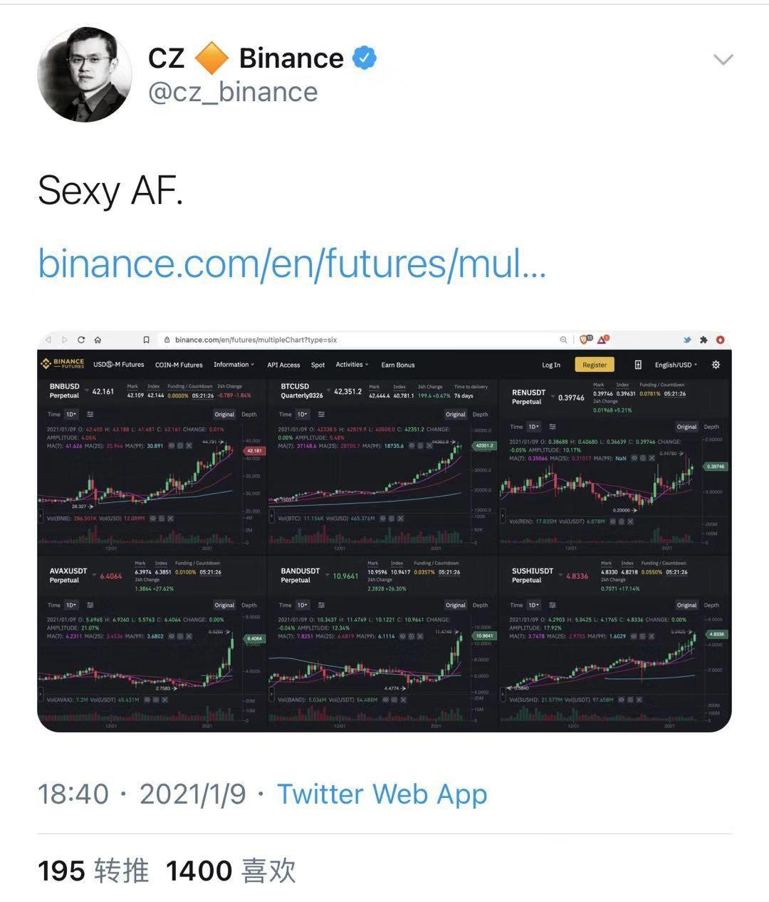 CZ在推特上说阿瓦克斯。以太坊是雪崩协议链桥技术支持的幕后推手吗？3