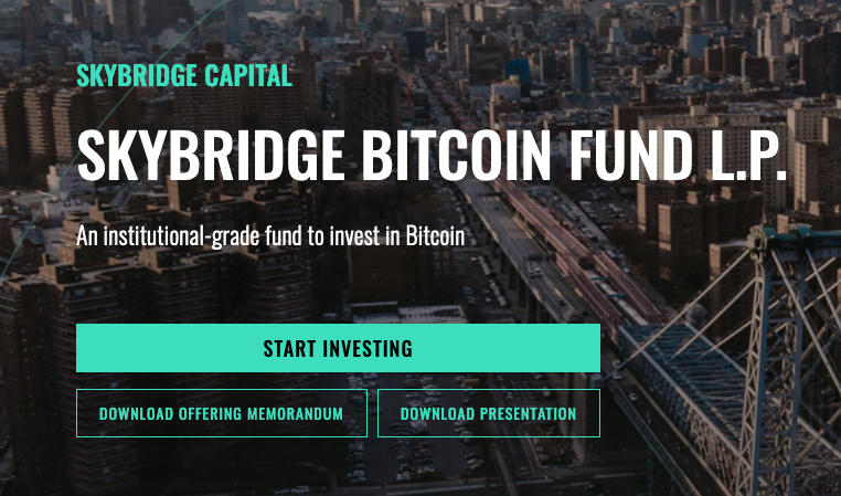 天桥比特币基金已增至3.7亿美元 天桥比特币基金已增至3.7亿美元