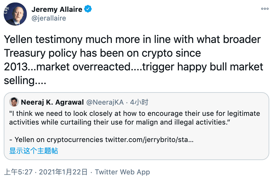 比特币今早迅速跳水，跌至3万美元大关，令市场情绪转为恐慌2