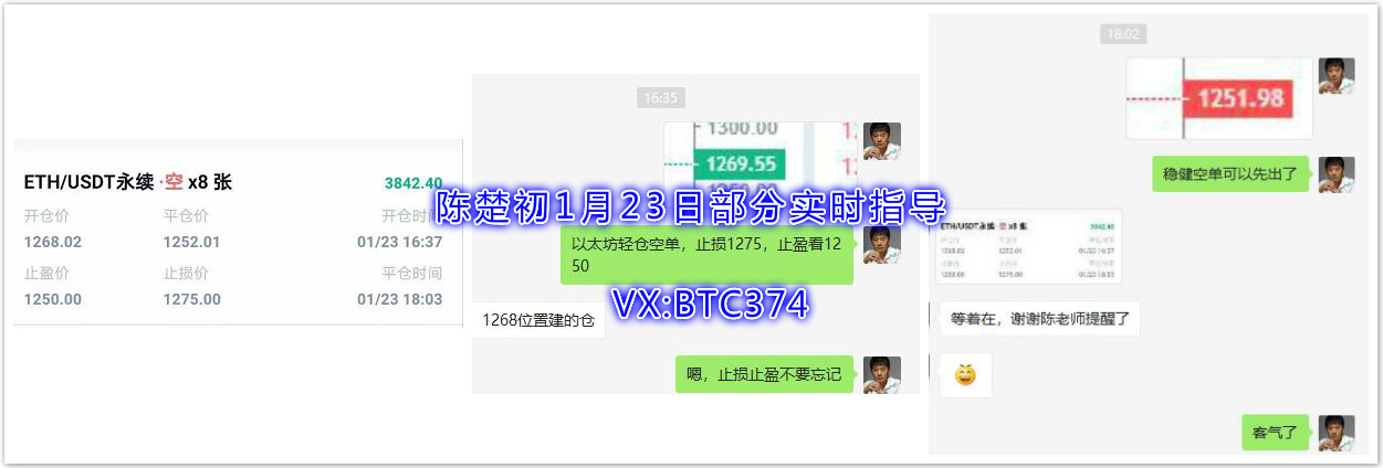 陈楚初：他又一次指导了四个订单，三盈一亏，总收入10948，这一天收获颇丰1