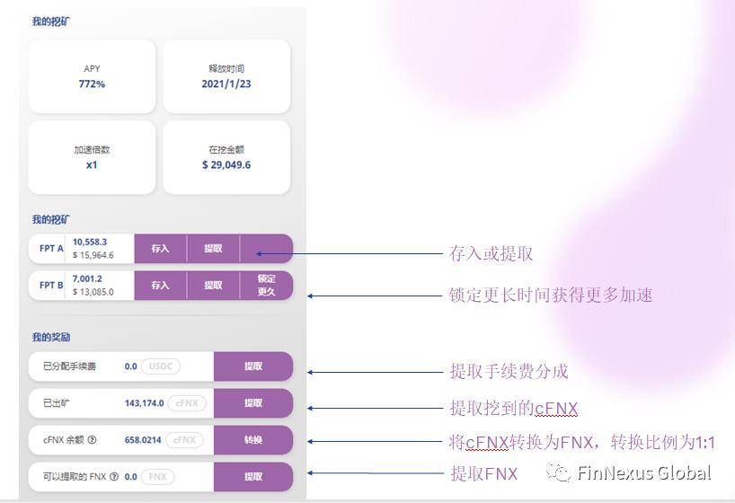 FinNexus 新版挖矿操作手册18