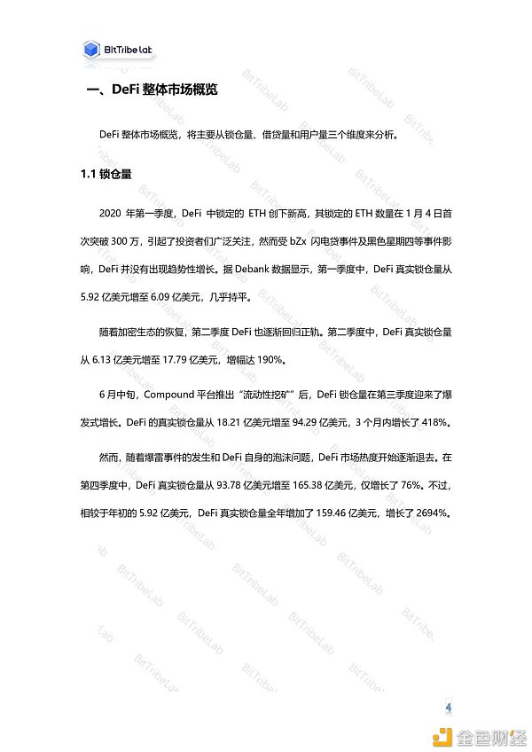 2020年度DeFi行业分析报告发布：从疯狂到理性2
