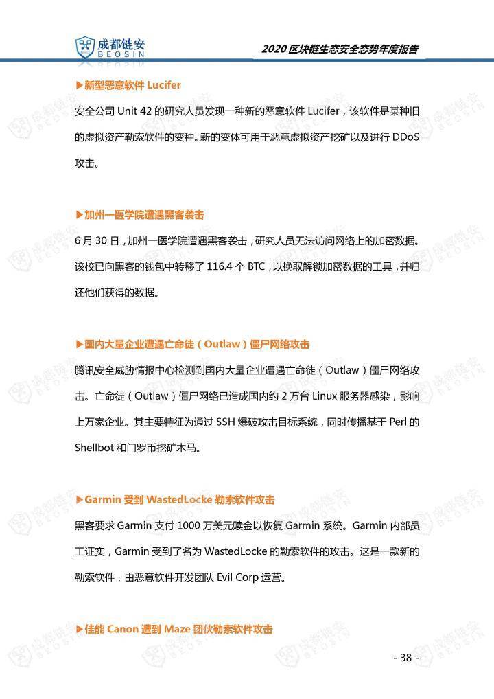 2020年区块链生态安全形势年报38