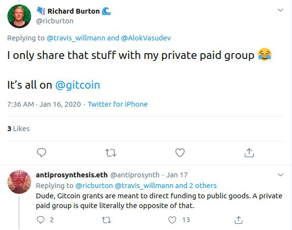 Vitalik:gitcoin二次融资回顾10 Vitalik:gitcoin二次融资回顾10