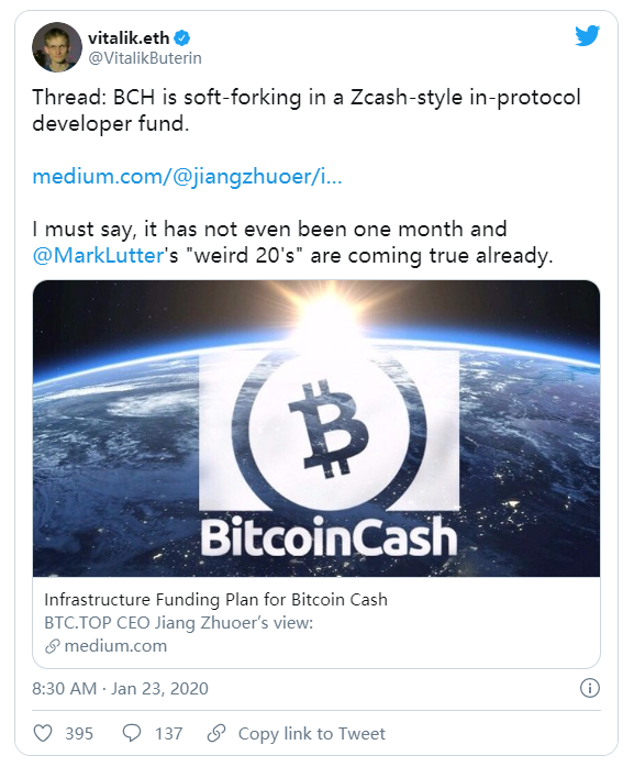 Vitalik:gitcoin二次融资回顾12 Vitalik:gitcoin二次融资回顾12