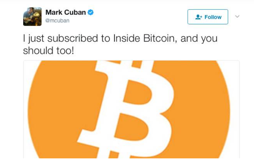 NBA独行侠队老板马克·库班：我持有Aave、Sushi、BTC、ETH和LTC2