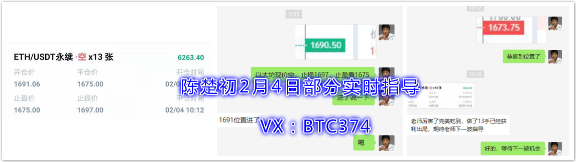 陈楚初：大盘进入回调节奏，引导两空单全停获利，获利10869股