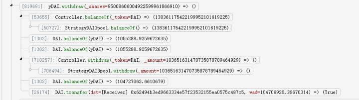 全方位分析DeFi项目Yearn Finance闪电贷攻击事件3