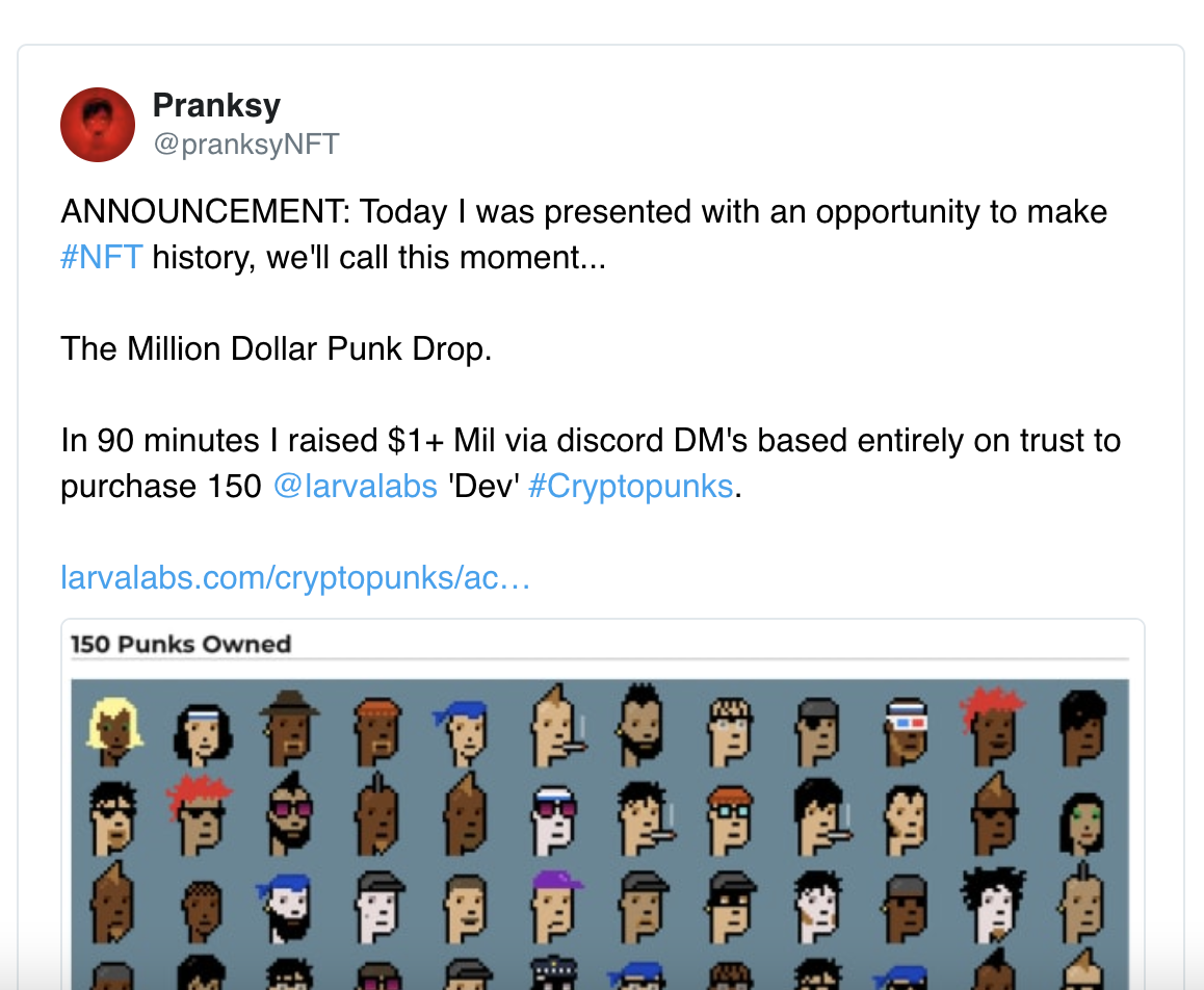 NFT市场一览：属于NFT的牛市已经开始