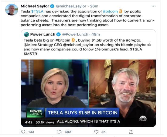 马斯克又在运货了吗？特斯拉囤积15亿美元比特币，并将接受用比特币购车4