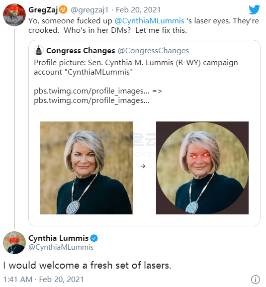 为什么像马斯克和SEC这样的大V们改变了他们的“激光眼”化身？1