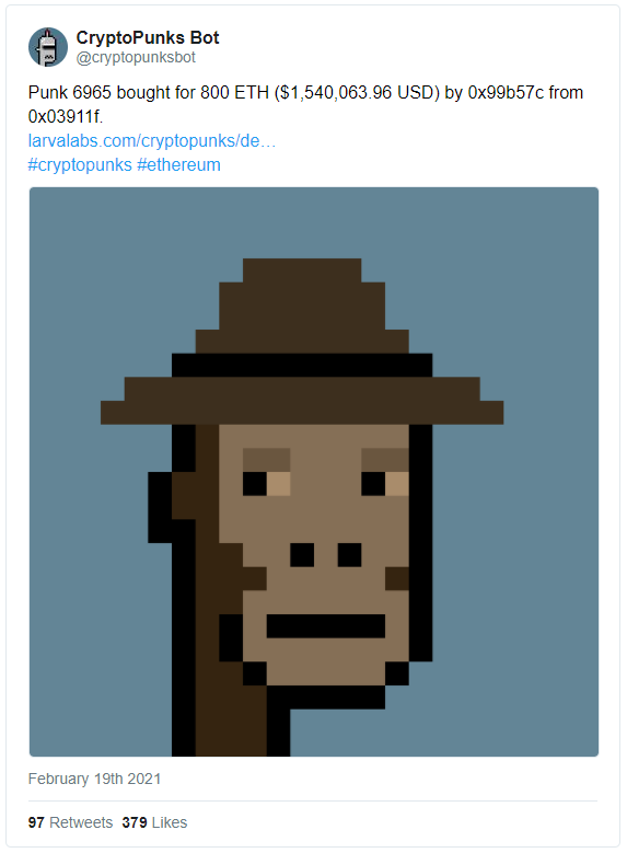 从无人问津到千万级市场,NFT朋克的史诗般崛起1 从无人问津到千万级市场,NFT朋克的史诗般崛起1