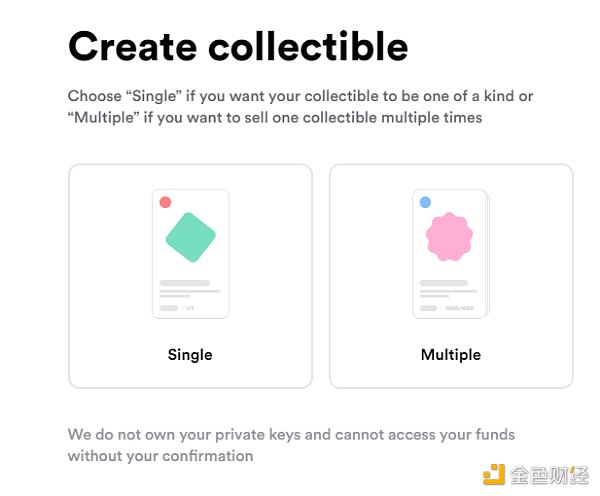 金色荐读 | 手把手教你在Opensea和Rarible发行NFT1