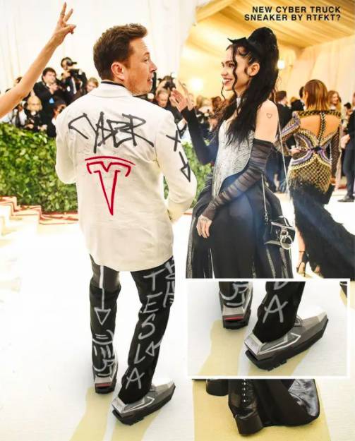 马斯克被“带货”，NFT“炒鞋”蔓延时尚圈