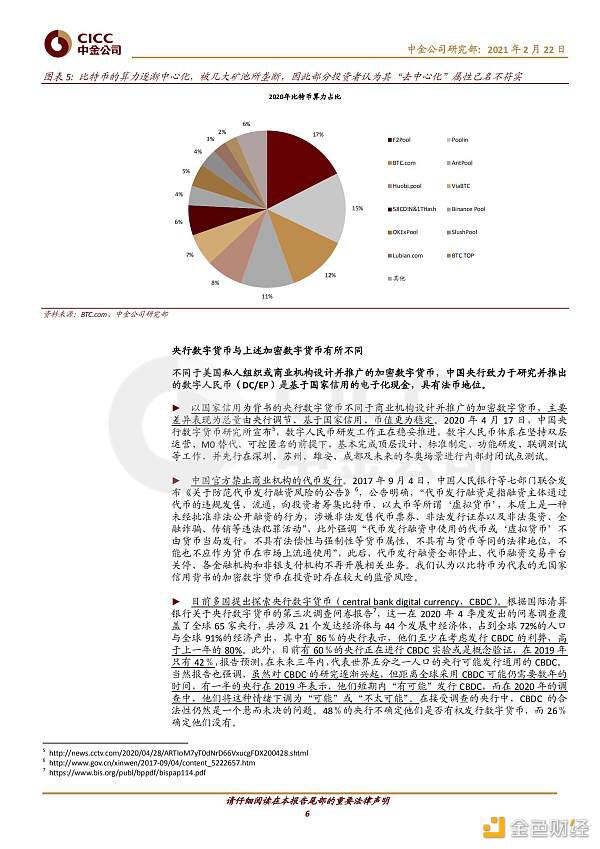 证券研究报告：数字货币对金融业的影响5