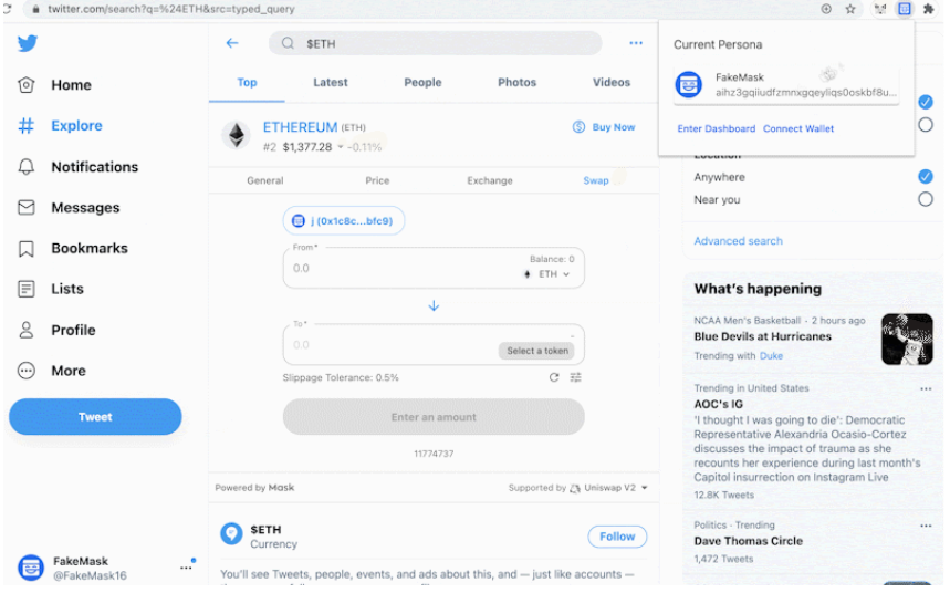 手拉手教你如何使用husd参与交换和空投面具网络ITO3