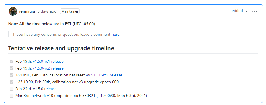 filecoin的网络升级时间确定后，“链外验证”有何影响？