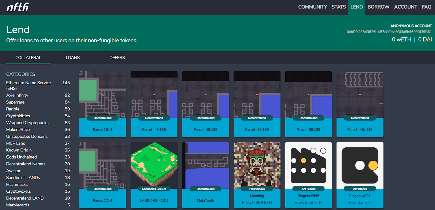 盘点玩转NFT经济的四种方式：指数基金、抵押借贷等3