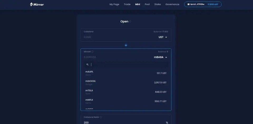 synthetix和mirror的锁定量正在迅速增长。合成资产是defi的下一个趋势吗？4