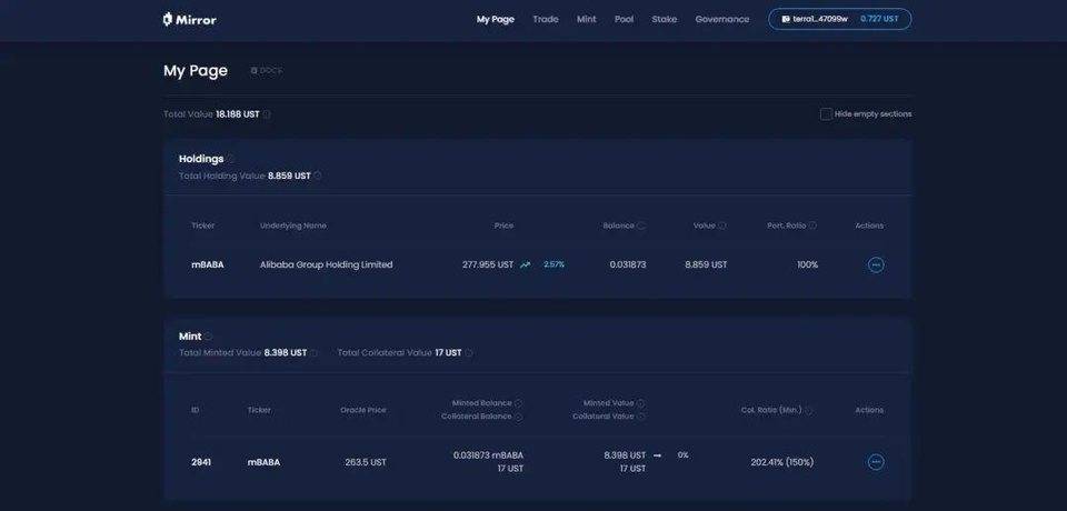 synthetix和mirror的锁定量正在迅速增长。合成资产是defi的下一个趋势吗？5