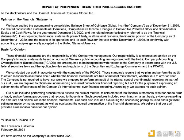 金色观察|Coinbase上市文件23大看点18 金色观察|Coinbase上市文件23大看点18