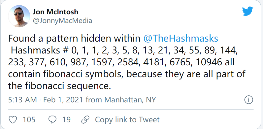 第一个NFT项目hashmask：以太坊最成功的加密艺术品销售案例之一6